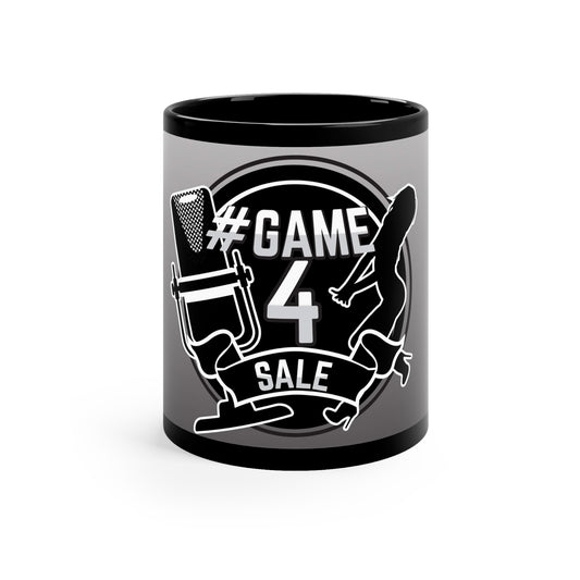 11oz Black #Game4sale Coffee Mug