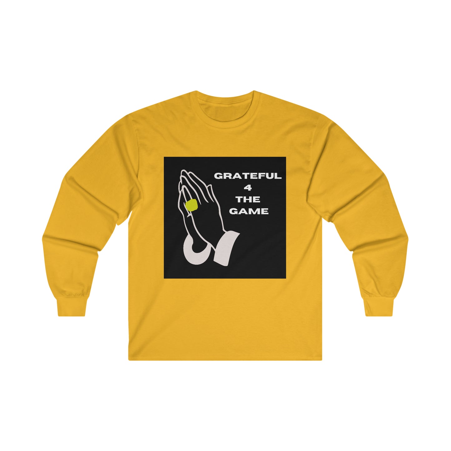 " The Grateful 4 The Game" Ultra Cotton Long Sleeve Tee
