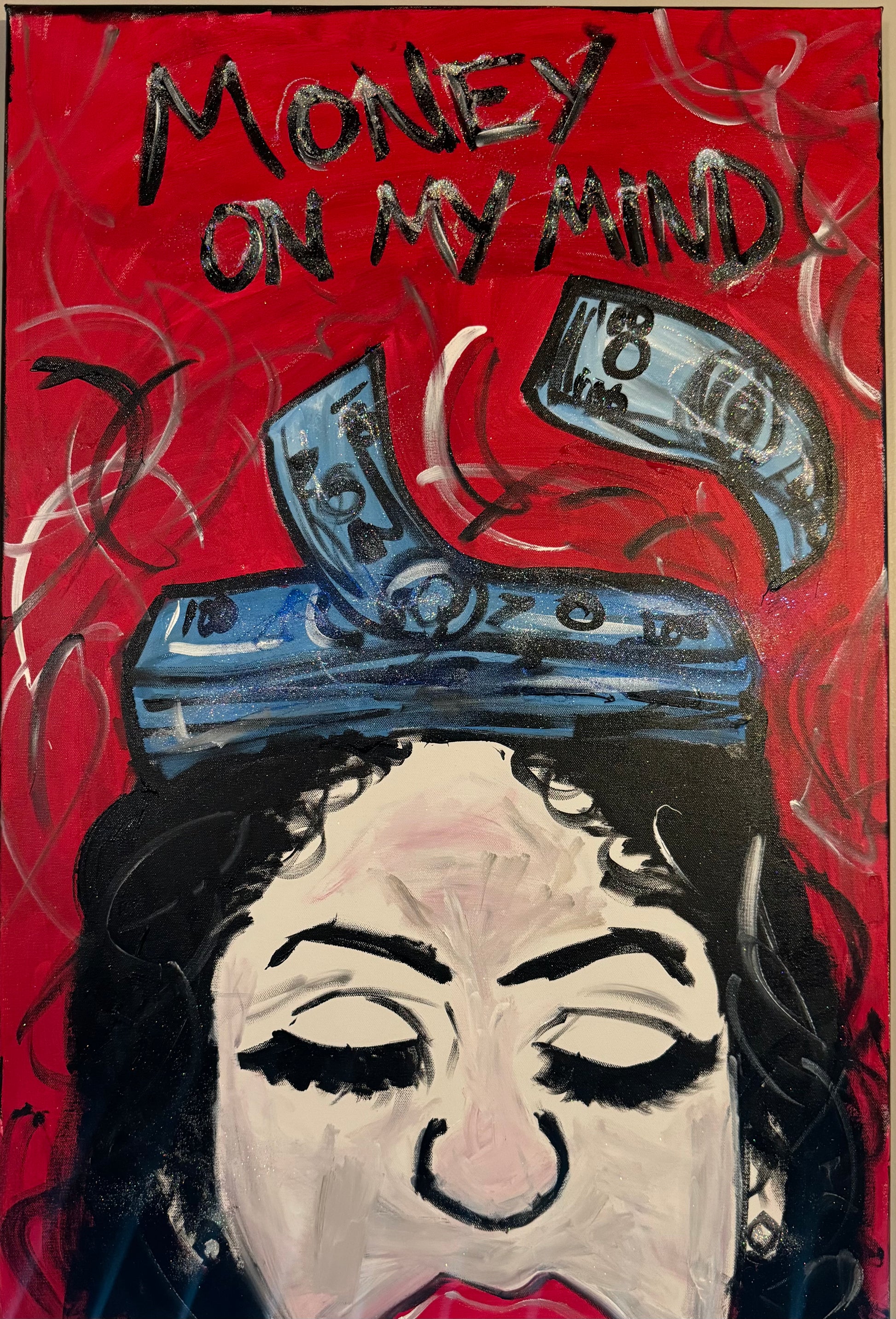 Money on her mind