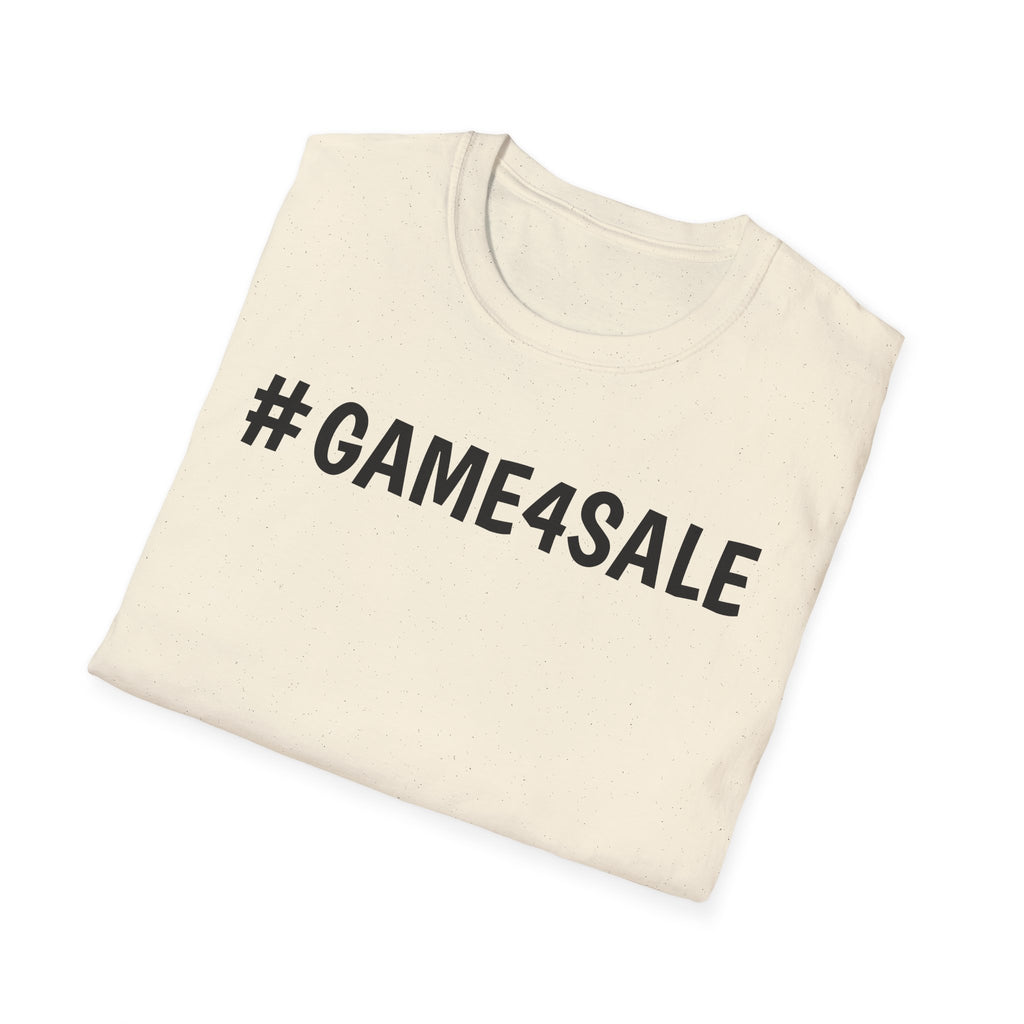 #GAME4SALE TSHIRT