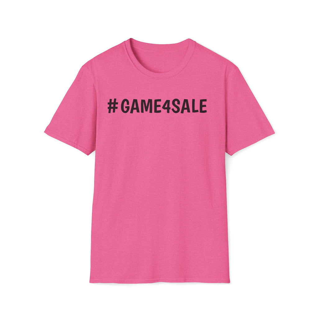 #GAME4SALE TSHIRT